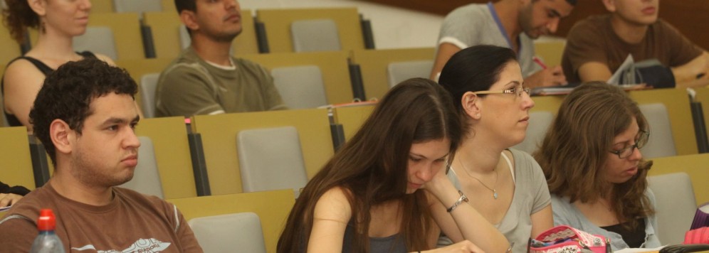 Students in class
