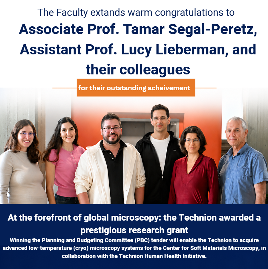 At the forefront of global microscopy: the Technion awarded a prestigious research grant
